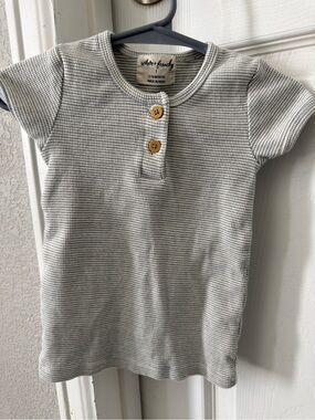 Wilson & Frenchy Henley Baby Tee